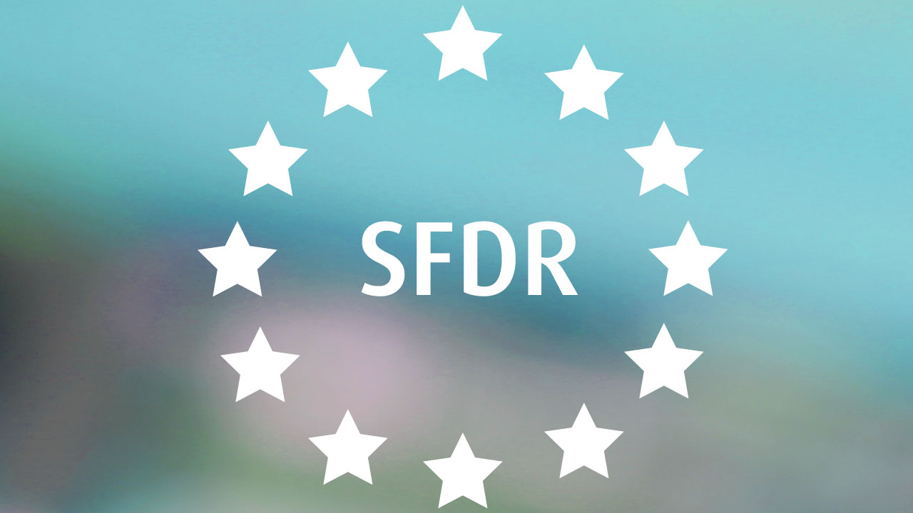 aus fintego green+ wird fintego Art. 8* SFDR Schriftzug mit Sternen